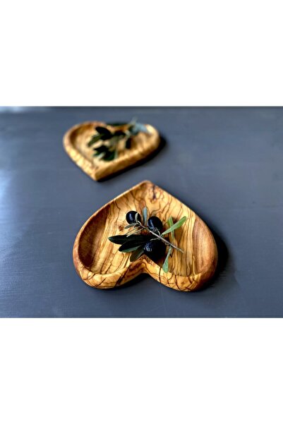 egedeneve Small Olive Tree Heart Serving Plate