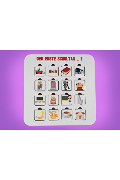 Der Erste Schultag-2 | Almanca Öğreten Puzzle