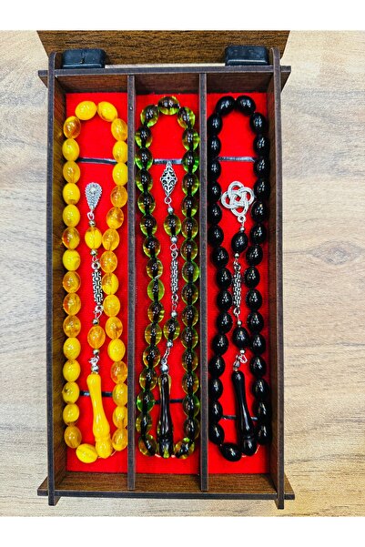 TESBİH ADAM Hedyelik Kutulu 3Lü Set Tesbih