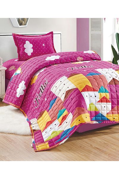 Generic Sleep Night, Kids Compressed 3Piece Comforter Set By Sleep Night, Single Size