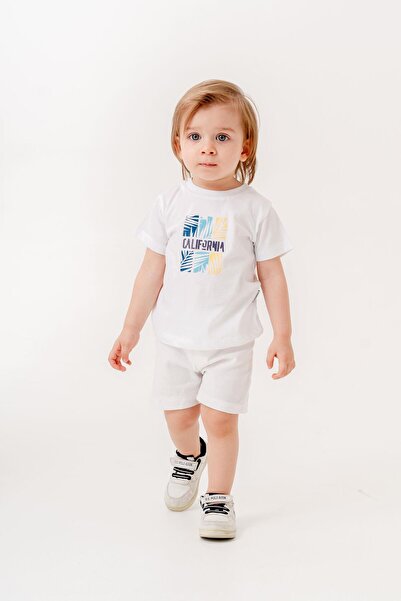 Chicsy Baby Style Shirt Adjustable Waist Short Sleeve Shorts 3-Piece Suit Holiday Wedding Dress