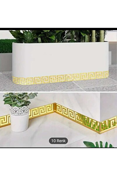 ariana sytle 10'lu Gold Renk Akrilik Ayna duvar Sticker 5x5 cm