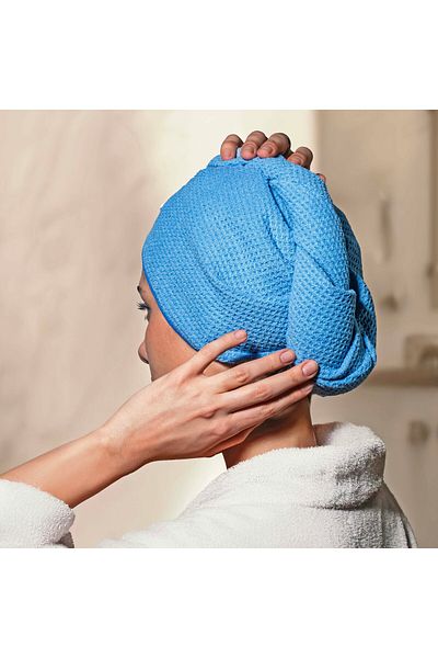 Silva Blue Microfiber Hair Cap