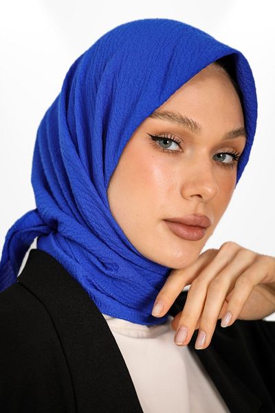 hijabchi Eșarfă Mio Cazz - Saks Blue