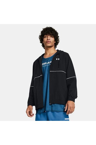 Under Armour Ανδρικό μαύρο μπουφάν Baseline Woven