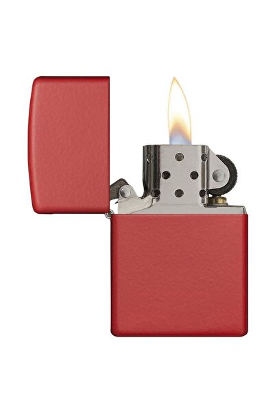 Zippo Çakmak Regular Kırmızı Red Matte 233-000598