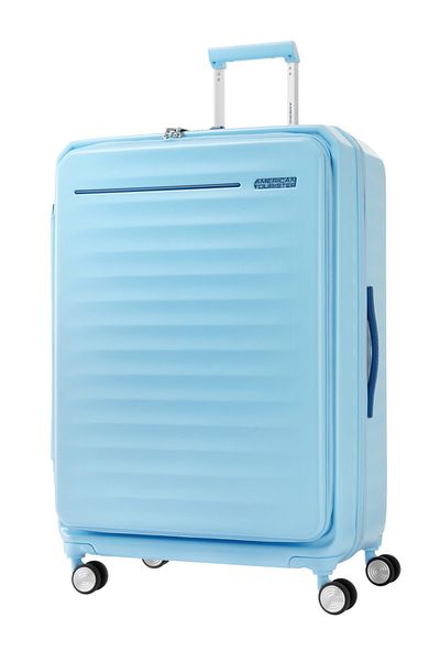 American Tourister FRONTEC   HARD SPINNER  MEDIUM 75 CM JET LILLAC