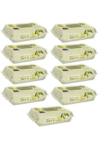 Baby Turco توركو منشفة مبللة للأطفال 90 زيت زيتون