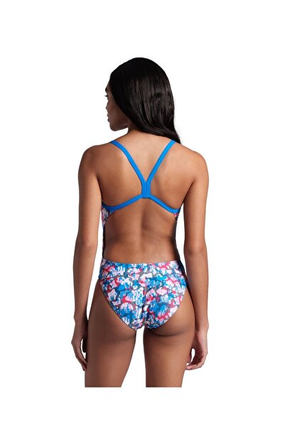 ARENA Γυναικείο μαγιό Multi Camo Challenge Back