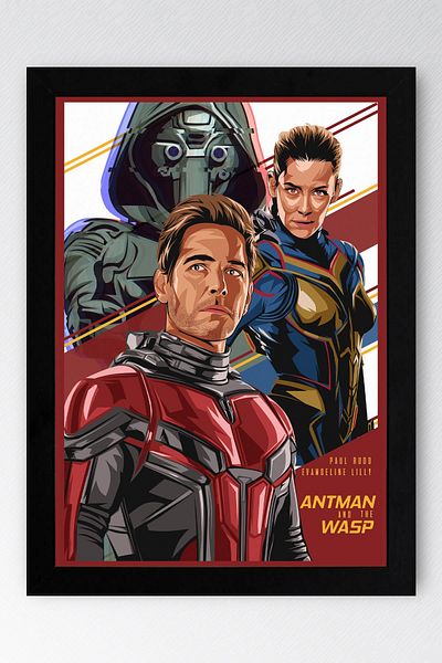Saturn Pictură înrămată Ant Man - Pictură poster Ant Man