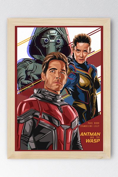 Saturn Pictură înrămată Ant Man - Pictură poster Ant Man