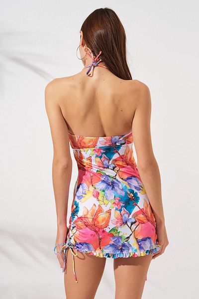 Pierre Cardin Soft Strapless Jersey Dress - Garden 231128 -D