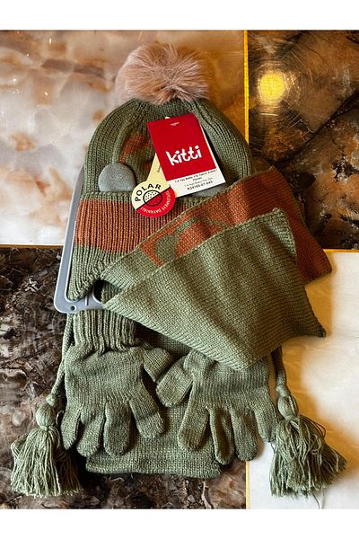 Kitti 1-4 Years Old Atkidir Glove Set Panda