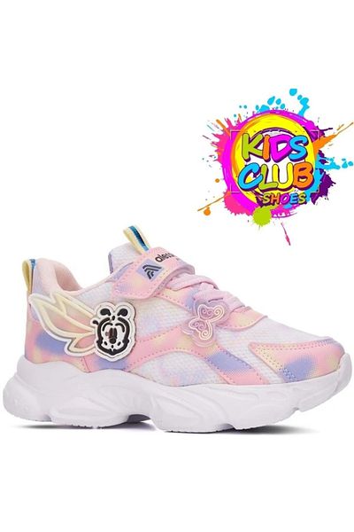 Alessio Pink 034 Orthopedic Kids Sneakers