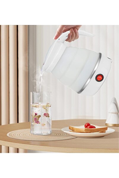 Primo Plus Travel Kettle Electric Small Foldable Portable Kettle,Silicone