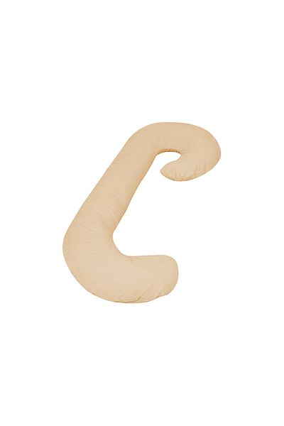 Generic C Shape Comfortable Pregnancy & Maternity Pillow By Mother Comfort - Beige