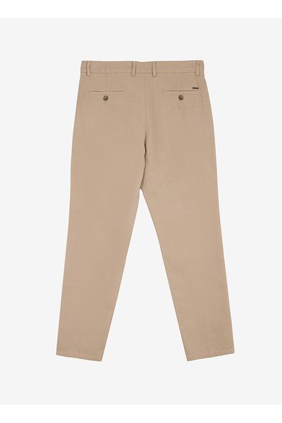 ALTINYILDIZ CLASSICS Altınyıldız Classics Normal Waist Comfort Fit Stone Men's Pants Ace 012510181 _Pants Side Pocket