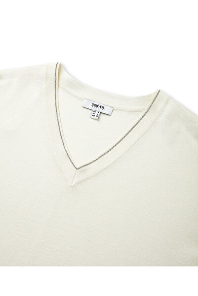 İpekyol Taş şeritli triko