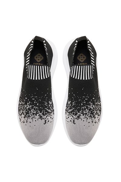 Desa Tricotaje negre de damă pantofi sport