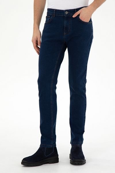U.S. Polo Assn. Pantaloni de jeans slim albaștri pentru bărbați 50296820-dn0022