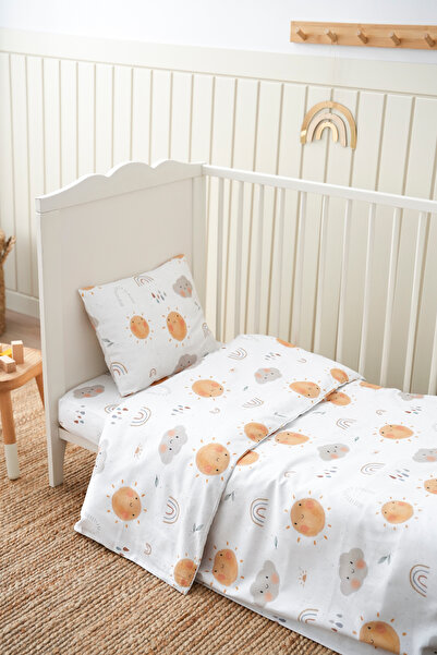 Petille طقم غطاء لحاف مونتيسوري عضوي |   100% قطن، وجه مزدوج مطبوع (100x200) ...