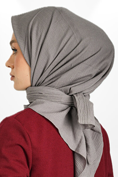 hijabchi Eșarfă gri Mio Cazz