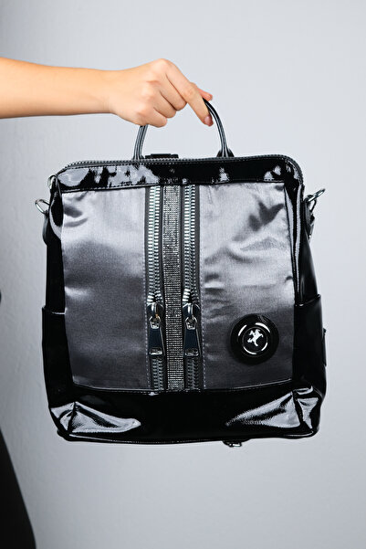 Luvi Dámský batoh Anis Grey Glitter