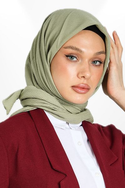 hijabchi Φουλάρι Mio Cazz - Πράσινο λάδι