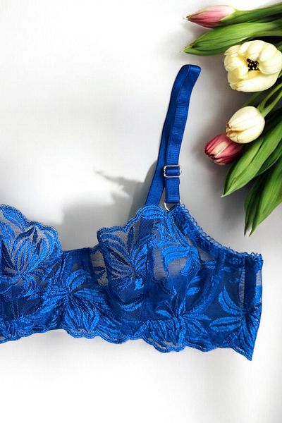 BLİSS WEAR FASHION Set de lenjerie de corp sutien cu sârmă cu model pentru femei