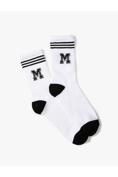 Koton Ciorapi de facultate Socket Letter Modeled