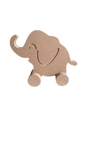 Bozkar Ahşap لعبة نشاط خشبية قابلة للطلاء. لعبة خشبية. لعبة خشبية على شكل حيوان