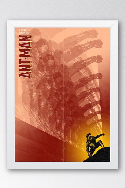 Saturn Πίνακας με κορνίζα Ant Man - Πίνακας με αφίσα Ant Man