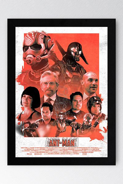 Saturn Pictură înrămată Ant Man - Pictură poster Marvel Ant-Man