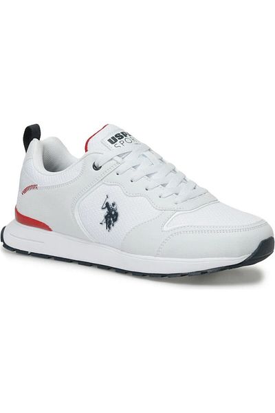 U.S. Polo Assn. Ανδρικά αθλητικά παπούτσια TONES 4FX White-Λευκά