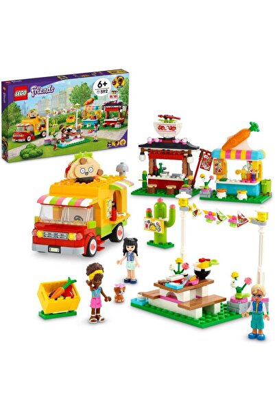LEGO Friends Street Food Market 41701 Building Kit (592 Pieces)