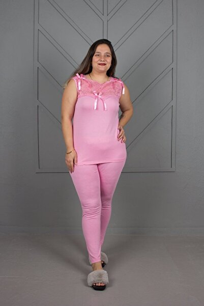 Truva XXL Large Size 3-Piece Dressing Gown Nightwear Set