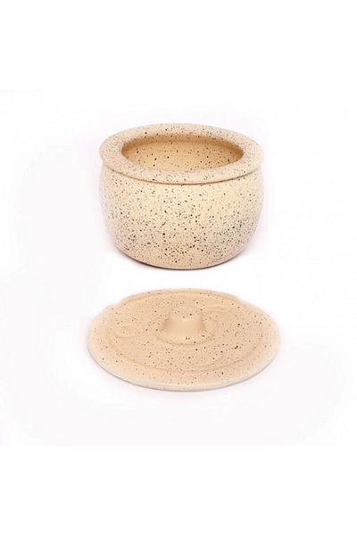 drobina T4021-oval Pot 24 Granite Pottery