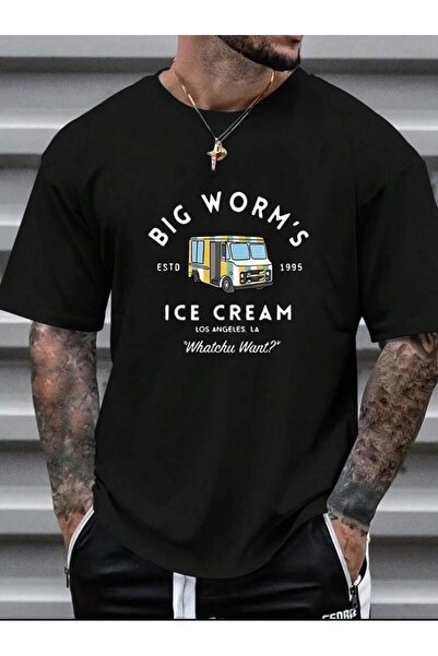 Medinenur ФУТБОЛКА ICE CREAM BASKILI BASİC