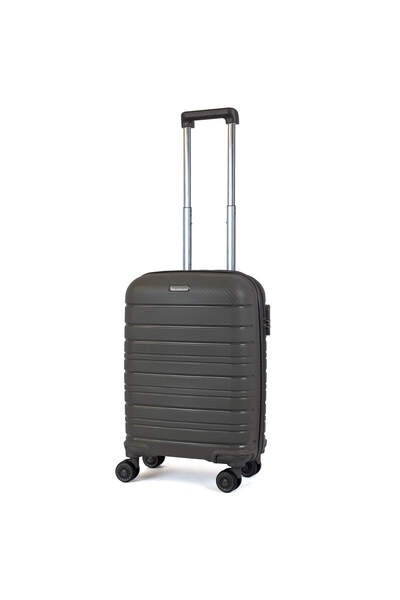 Reymond Luggage Karbon PP Seyahat Valizi Horizon Serisi Kırılmaz Bavul, Taş -...