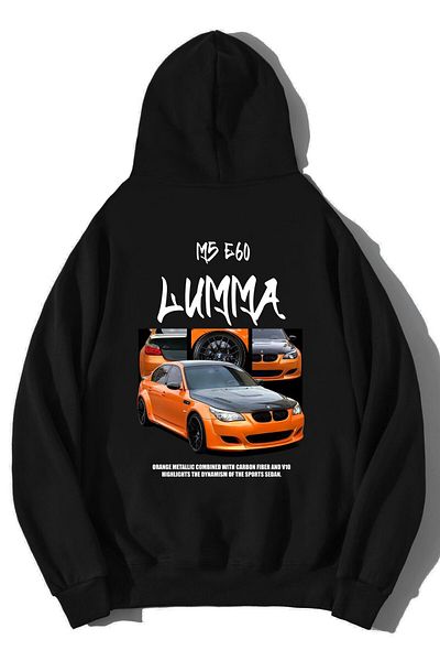 BRZ COLLECTION BMW M5 E60 Lumma Unisex Oversize Hoodie