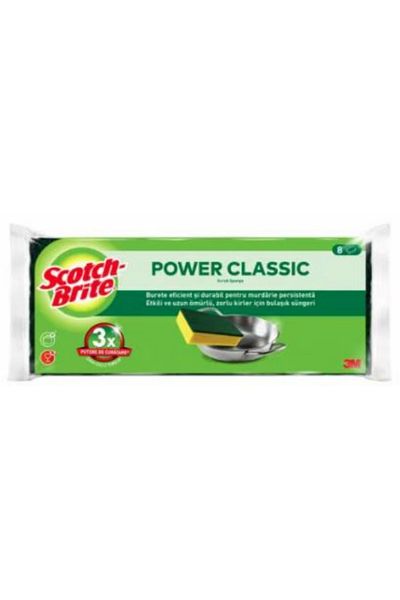 Scotch Brite Classic Dish Sponge 8 Pack