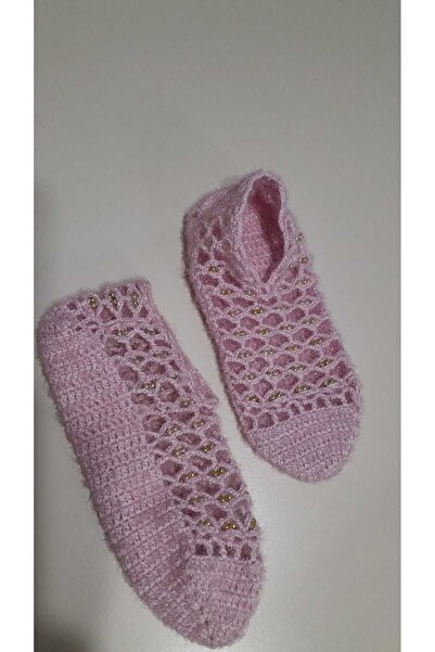 Papatyam 1 Adet El Örgüsü Tığ İşi Patik/El İşi Patik/Çeyizlik Patik/Örgü/Ev P...