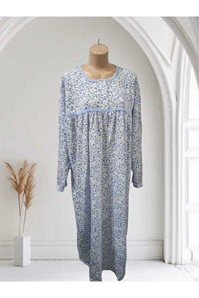 birsen içgiyim Flannel Winter Mother Nightgown