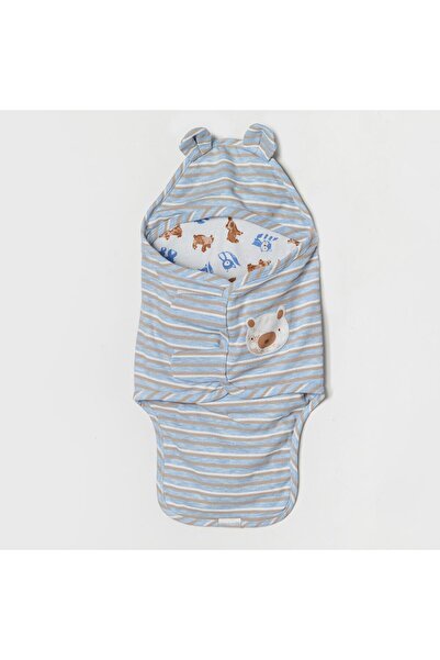 andywawa Baby Swaddle Swaddle Tiny Bear&friends