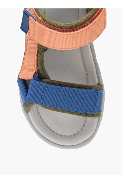 LBL by Shoexpress Colourblock Sandals with Hook and Loop Closure