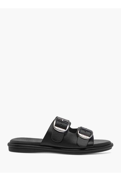Celeste Women's Buckle Accent Slip-On Sandals