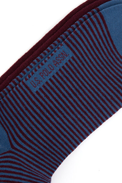 U.S. Polo Assn. Erkek Bordo Soket Çorap 50299035-VR014