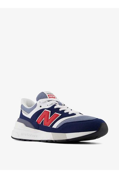 New Balance Boys' Logo Detail Sneakers with Lace-Up Closure