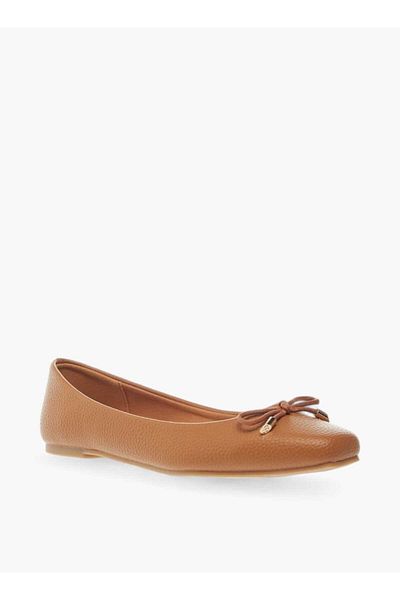 Celeste Women's Bow Accent Slip-On Ballerina Shoes