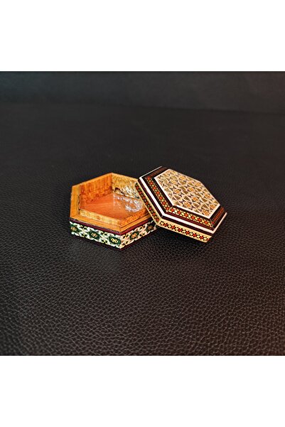 Saeıd s Craft Hatem sanatıyla işlenmiş dekoratif ahşap kutu